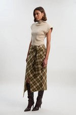 Karen Millen Midi Skirt Womens Daywear Skirts