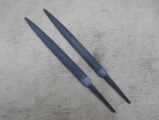 Nicholson 4" crossing file, cut 1, lot of 2, NOS, USA