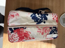 Charming Charlie Happy Clamper Wine Travel Bag Tote NWT