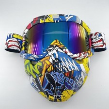 Motorcycle Riding Goggles Windproof TPU Ski Face Mask Outdoor Sports