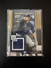 2024 Topps Museum Meaningful Material Relics Shane McClanahan Gold /35 