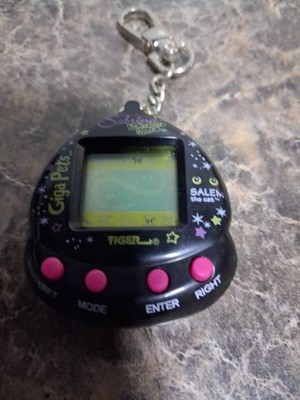 Tiger Giga Pets Sabrina The Teenage Witch Salem - Virtual Pet - Vintage - RARE
