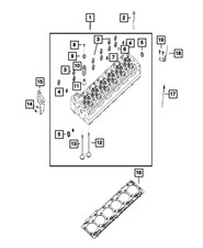 Genuine Mopar Valve Stem Seal 68724736AA