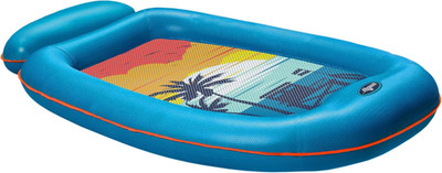 Comfort Pool Float Lounge  Inflatable Pool Floats- Adults w/ Headrest & Footrest