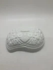 Vintage Milk Glass Trinket Soap Dish Westmoreland 3D Relief Back