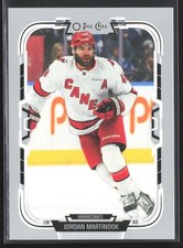 2025-26 O-Pee-Chee Jordan Martinook #386 Base Carolina Hurricanes