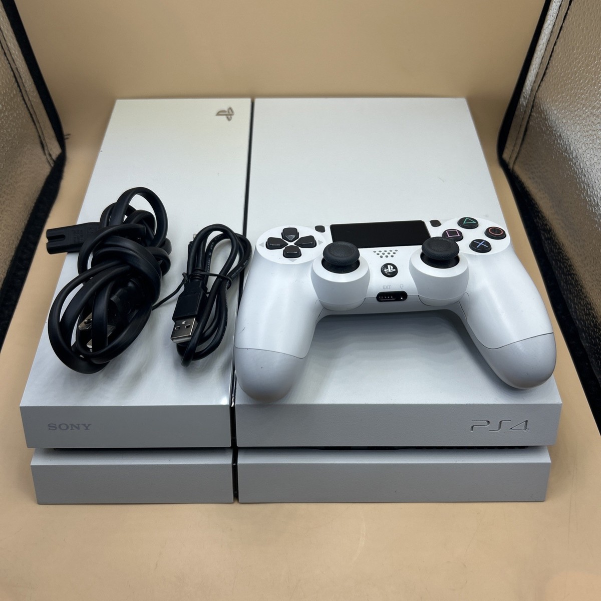 PlayStation4 White 500GB PS4 Glacier white Original 500GB Box