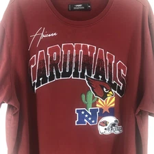 Men Pro Standard Arizona Cardinals 3XL Large Chest Design And Patches SHARP !