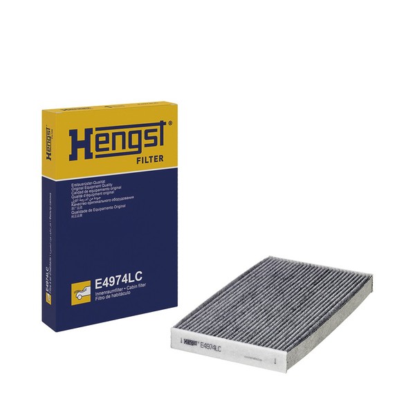 Innenraumfilter Aktivkohlefilter 32 Mm Hengst Filter FüR U.A. Opel Crossland-image