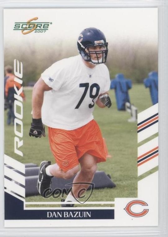 2007 Score Rookie Glossy Dan Bazuin #297 Rookie RC 0j6
