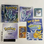 NICE Pokemon Crystal Version Authentic Complete Box CIB Game Boy Color New Bat