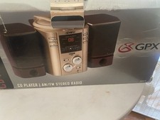 GPX CD Player AM/FM Stereo Radio S7010 