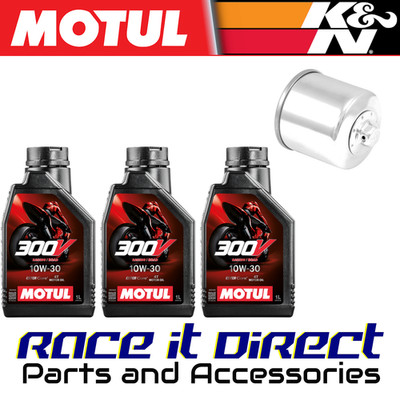 Öl & Filter für Kawasaki KVF700 B Prairie 4x4 HG HD 2004-2005 Chr 300V & K&N