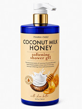 PHARM to TABLE Moisturizing Shower Gel Coconut Milk Honey  Shea Butter 32 oz