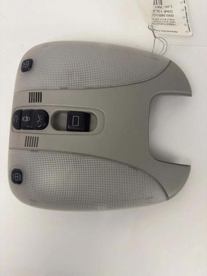 Mercedes S430 S500 S55 AMG 2000-2006 consola superior domo conjunto de luces OEM Foto 2 de 4