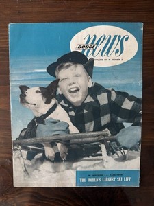 Dodge News Magazine Vintage Detroit, Michigan