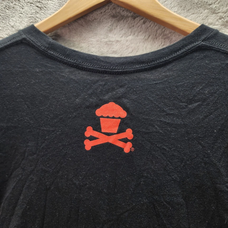 Camiseta JOHNNY CUPCAKES CPKS Air Jordan Jumpman Parody Negra 2XL Foto 4 de 4