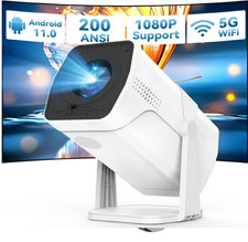 GCZ 250" Class FHD 1080P LCD Smart Projector V03 