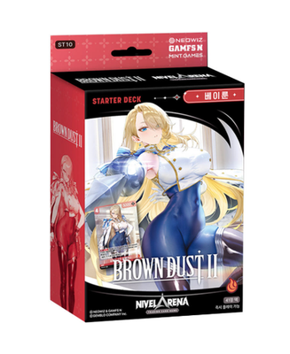 Brown Dust 2 Nivel Arena Beirun Starter Deck Korean 1 BOX (ST10