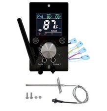 Universal WiFi PID Controller Kit Smart APP Control Board Probe Pit Boss Treager