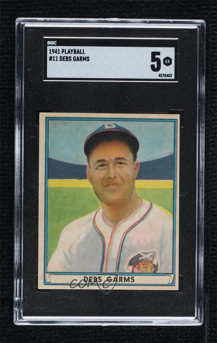 1941 Play Ball Debs Garms (© on Back) #11 SGC 5 02kp