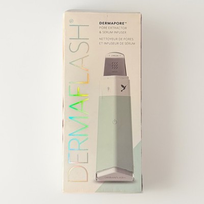 Dermaflash Dermapore Extractor & Serum Infuser Mint Color Open Box