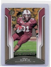 2010 SPx Deji Karim /599 #221 Salukis
