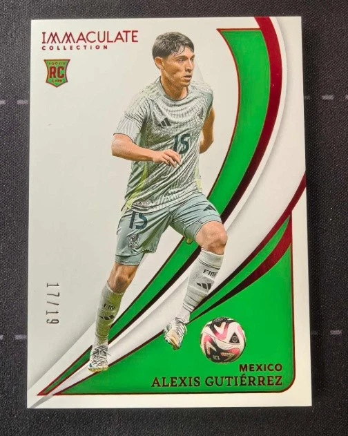 Alexis Gutierrez 2024-25 Panini Immaculate Collection Red 17/19 RC #108