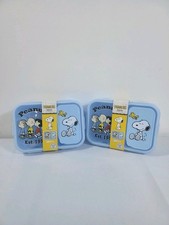 Peanuts New 2025 Bento Box Set Of 2 With Snap...