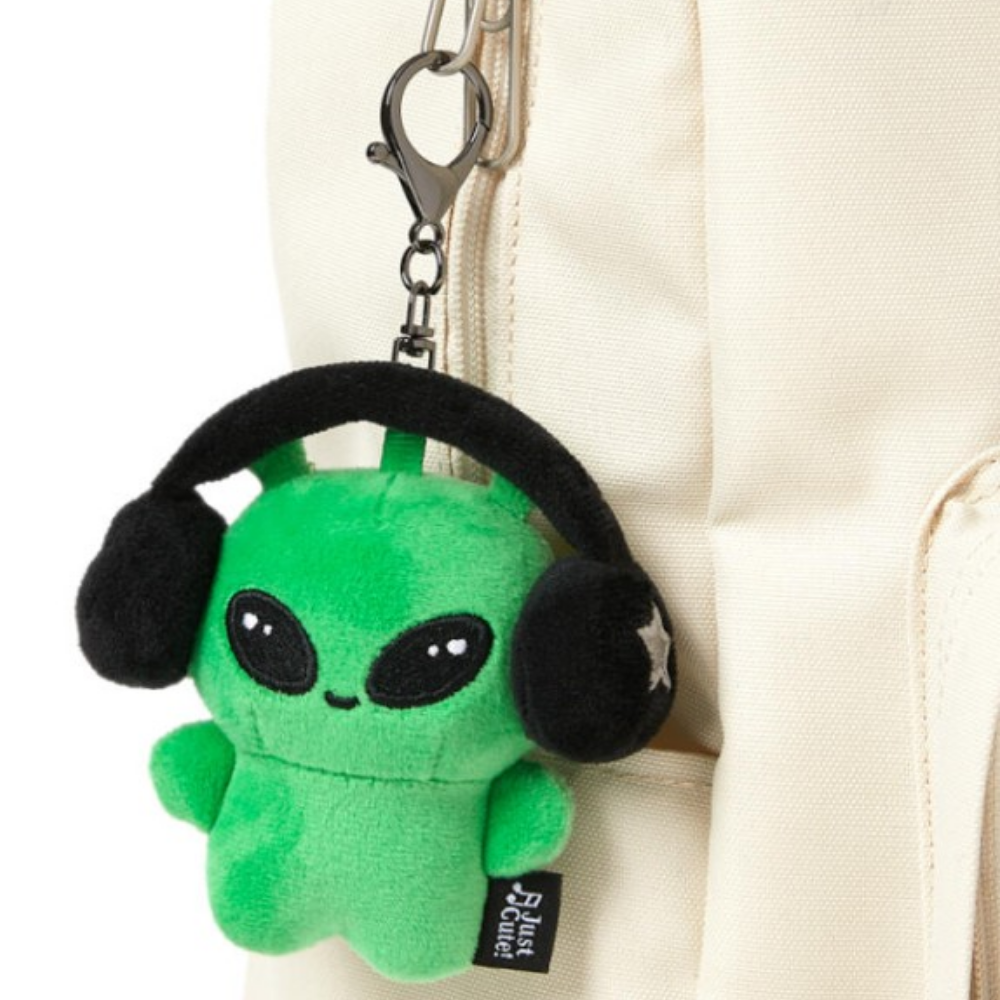 korea Gewoek-i lazy alien plush keychain cute k-character headset