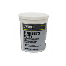 Master Plumber 43015 Plumber's Putty, 14 oz. - Quantity 24