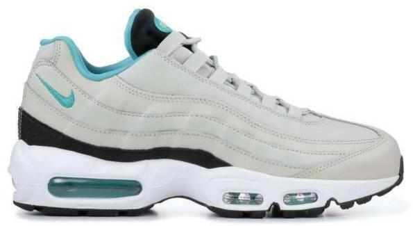 Nike Men’s Size 8.5 Air Max 95 Light Bone Light Turquoise Athletic Running Shoes Nike Air Max 95 Light Bone Sport Turquoise Shoes 749766-027  main image 4