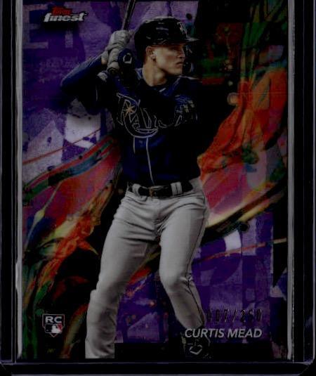 2024 Finest #78 Curtis Mead Purple Refractor #/250