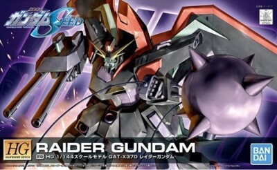 Bandai HG Gundam Seed 1/144 Raider Gundam GAT-X370 Plastic Model