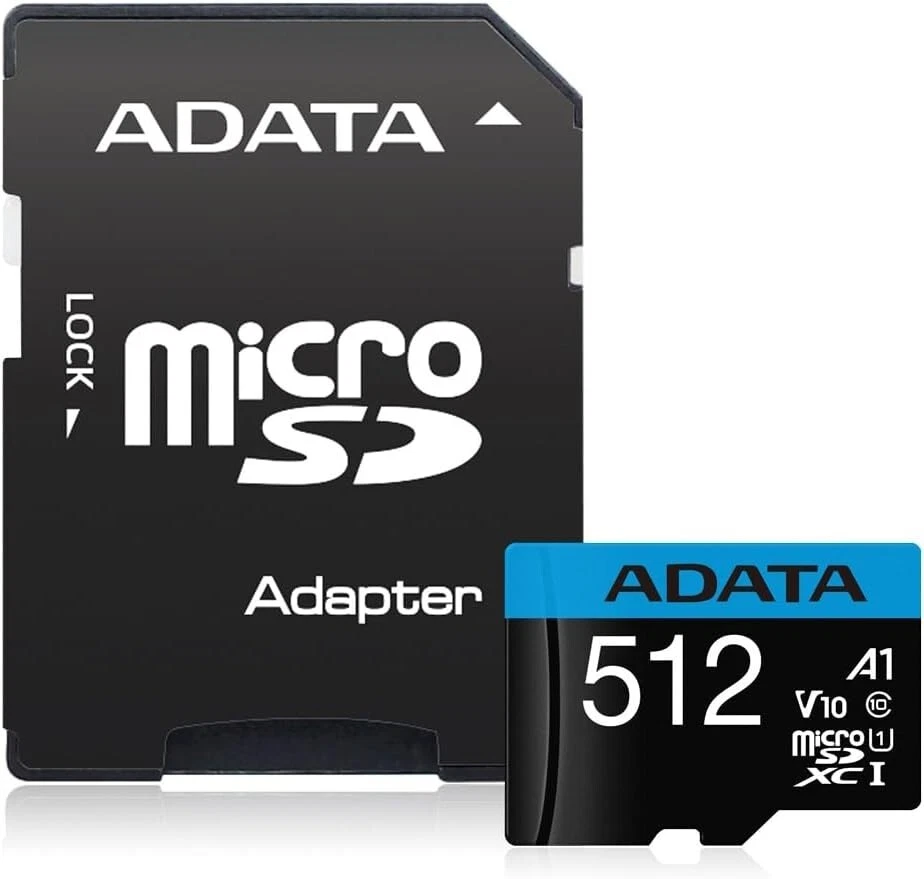 ADATA 512GB AData Premier microSDXC A1 UHS-1 CL10 - AUSDX512GUICL10A1-RA1 Foto 2 de 2
