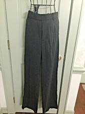 Vince Camuto Gray Pant Pockets Straight Leg Tall 10 NWT Orig $375