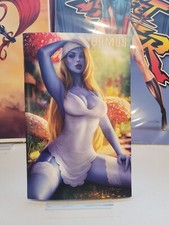 Cubierta de vestido comercial Ormus #1 Smurfessa Sun Khamunaki LTD 175 Pitufina casi nueva
