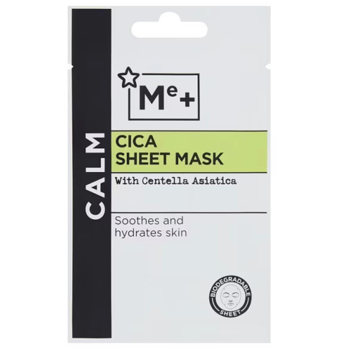 ~NEW Sealed Me+ Cica Biodegradable Sheet Face Mask With Centella Asiatica