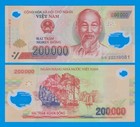 Vietnam 200000 Dong P 123 New 2022 UNC 200,000 Viet Nam, Polymer, Ho Chi Minh