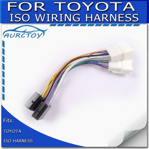 FOR TOYOTA ISO WIRING HARNESS STEREO 