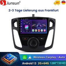 2+64 GB Android 15 Carplay per Ford Focus 3 2011-2019 autoradio GPS navigatore SWC DAB+