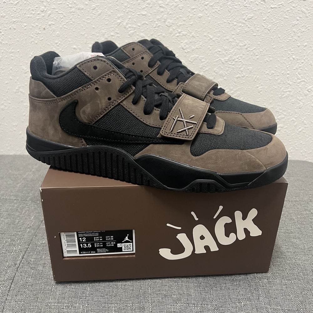 Sz 12 Jordan Jumpman Jack TR  Travis Scott Dark Mocha