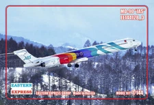 Eastern Express 1/144 McDonnell Douglas MD-90 Japan Air System (JAS)