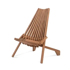 Acacia Wood Folding Lounge Chair for Outdoor For Balcony Patio Garden Furniture