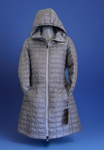 Neu mit Etikett brandneu THE NORTH FACE ThermoBall Eco isolierter Damenparka mit Kapuze – grau - Bild 5 von 20