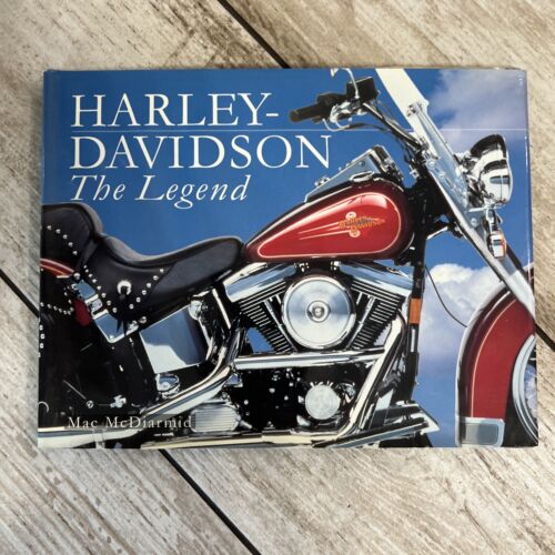 Harley-Davidson : The Legend, Mac McDiarmid bon livre, vintage 1998, Italie, RARE - Photo 1/11