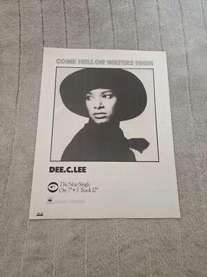 FPOT116 MAGAZINE ADVERT 11X8'' DEE.C.LEE : COME HELL OR WATERS HIGH