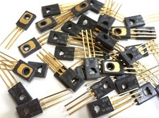 25 Pieces  Motorola 2N4918 Transistor NOS Gold Leads Replaces NTE185 / ECG185