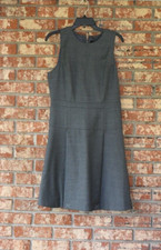 J. Crew Gray Sleeveless Dress Size 10 NWT