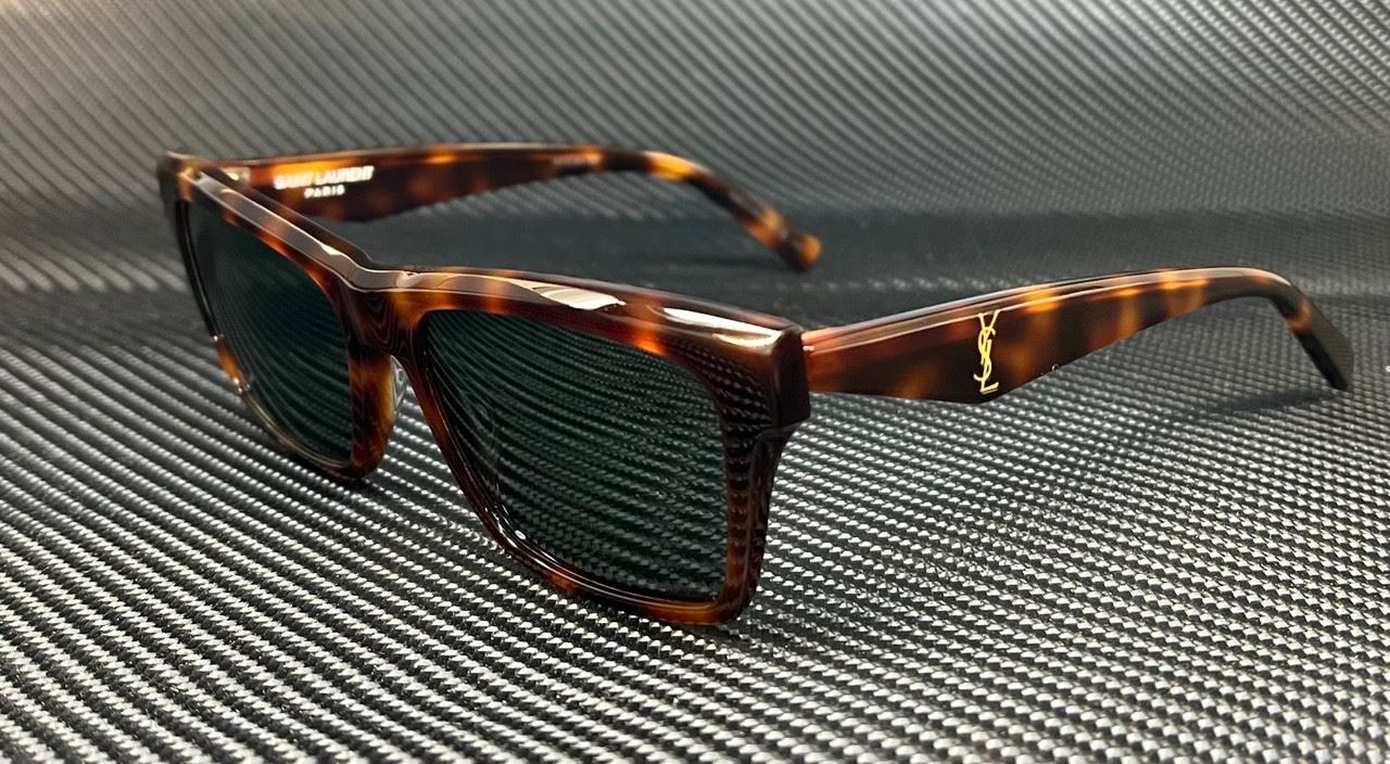 Occhiali da sole donna SAINT LAURENT SL M104 003 marrone avana taglia M